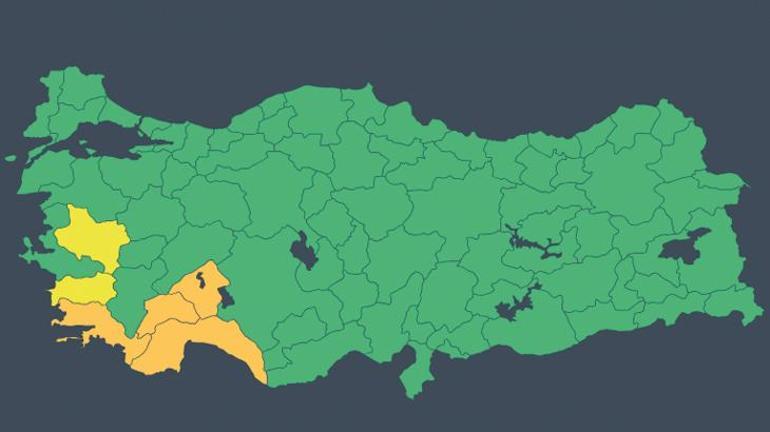 Meteoroloji tek tek saydı! Birçok ile uyarı: 'Kuvvetli geliyor'