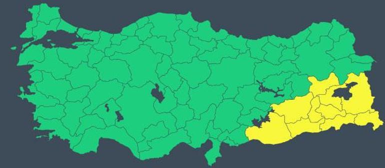 Son dakika... Meteoroloji'den yeni uyarı! Yarın 10 kentte alarm verildi! Mart bitmeden kar geliyor