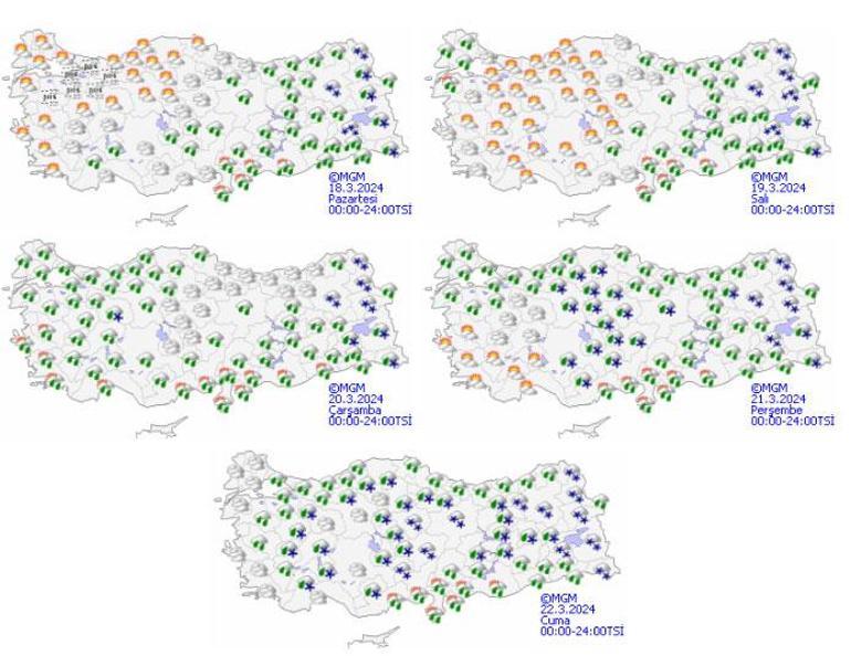 Son dakika... Meteoroloji'den yeni uyarı! Yarın 10 kentte alarm verildi! Mart bitmeden kar geliyor
