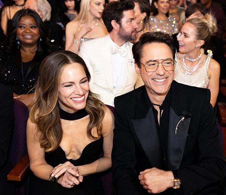 Robert Downey Jr.'ın Oscar romantizmi! 'Bu bizim düğün gecemiz gibi'