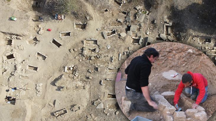 Bozcaada’da bulundu! Çok sayıda çocuk mezarı tespit edildi