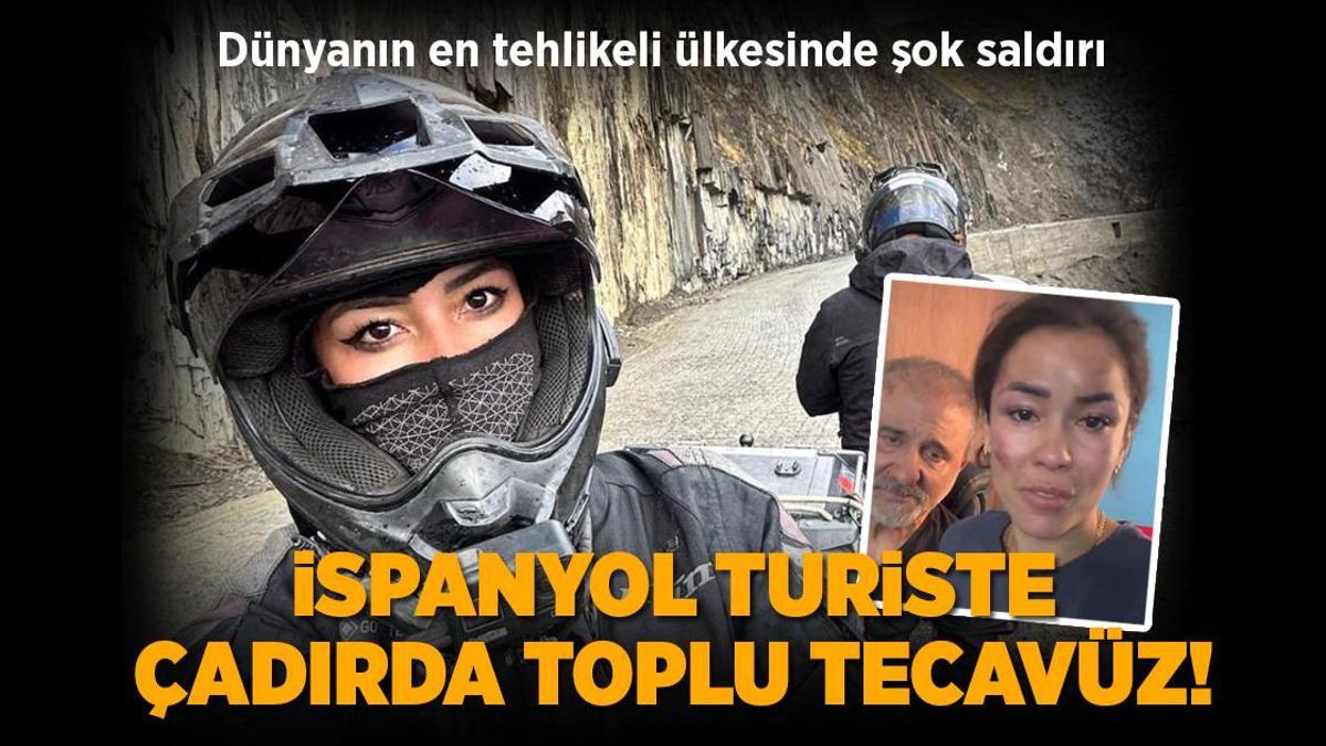 Sevgilisiyle çadırda kalan İspanyol turiste toplu tecavüz!