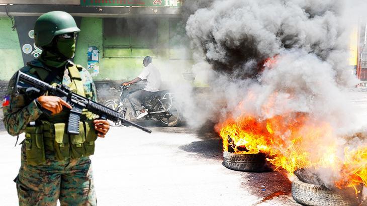 ‘Barbekü’ ayaklanması Haiti’yi sarsıyor: Havaalanı kuşatıldı!