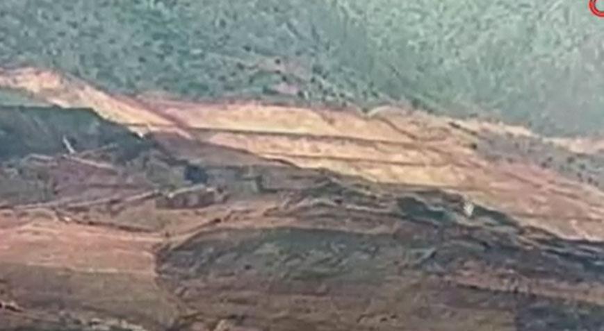 Erzincan’daki toprak kaymasına ait yeni görüntü ortaya çıktı