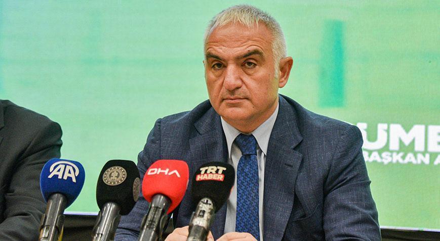 Bakan Ersoy: Antalyamız ilk sıraya yükselecek