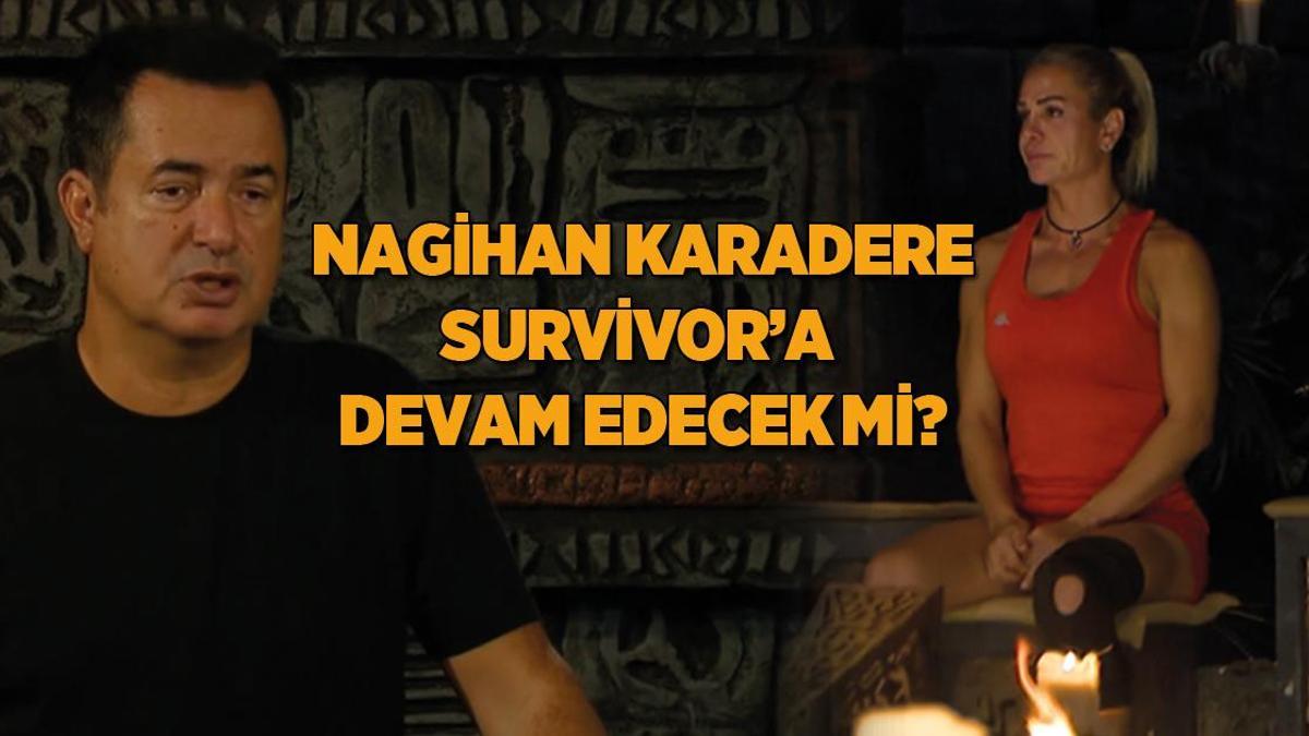 Nagihan Karadere Survivor’a devam edecek mi? Duyduklarına inanamadı! Gözyaşları içinde kaldı