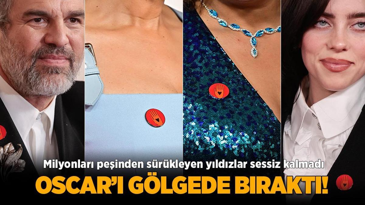 Gazze’deki savaşta son dakika… Oscar’ı gölgede bırakan rozet! Milyonları peşinden sürükleyen yıldızlar sessiz kalmadı