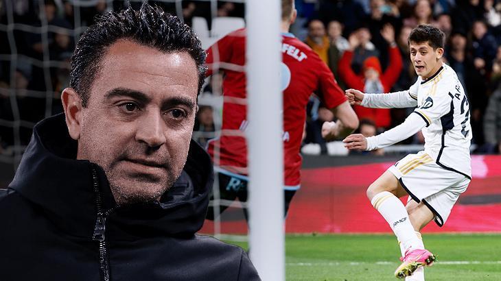 Xavi’den Arda Güler tepkisi: Çok üzücü! Yazık oldu