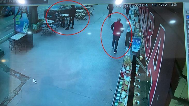 Caddede gördüğü husumetlisini bacaklarından vurdu