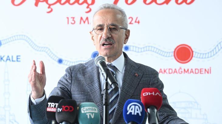 135 bin yolcu kapasiteli istasyon açıldı! Bakan Uraloğlu: 72.3 milyar TL yatırım yaptık