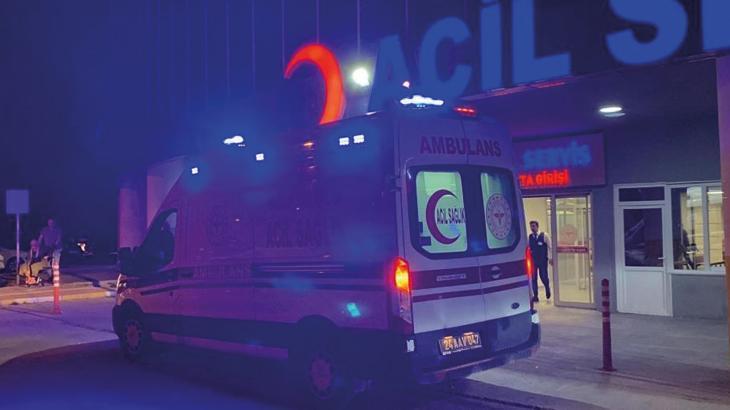 Tercan kontrolden çıkan iki otomobil çarpıştı: 7 yaralı