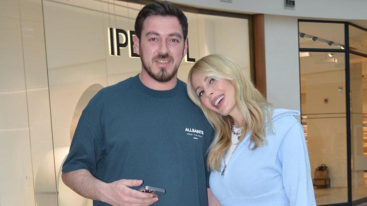 Hande Sarıoğlu sevgilisiyle alışveriş turunda