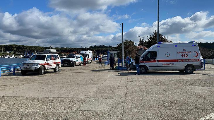 Çanakkale’de göçmenleri taşıyan bot battı! 2’si bebek 8 kişinin cansız bedenine ulaşıldı