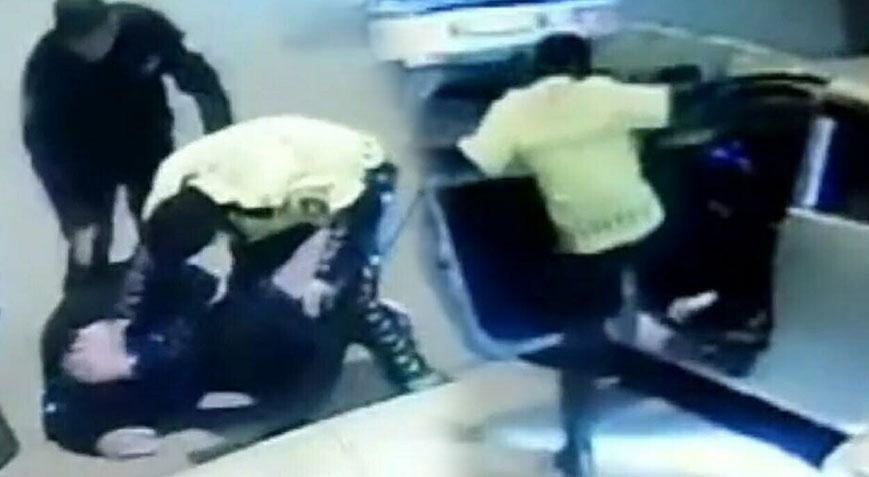 Ehliyetsiz sürücüyü tekmeleyen polise soruşturma açıldı