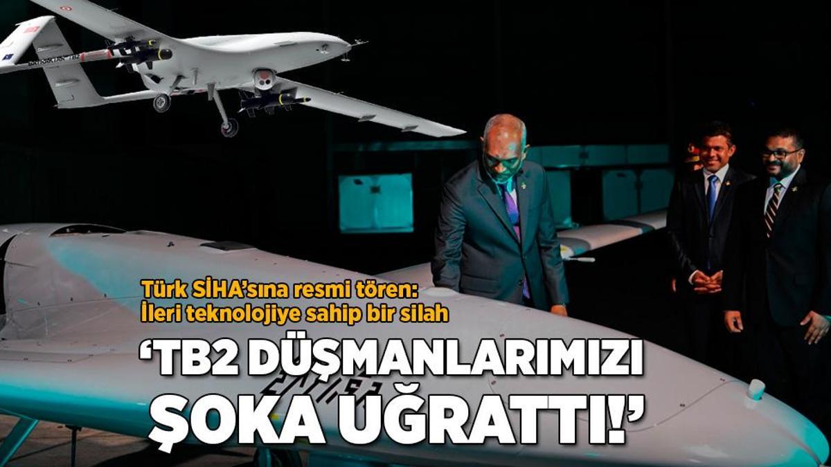 ‘Bayraktar TB2 düşmanlarımızı şoka uğrattı!’ Türk SİHA’sı için resmi tören düzenlediler: İleri teknolojiye sahip bir silah