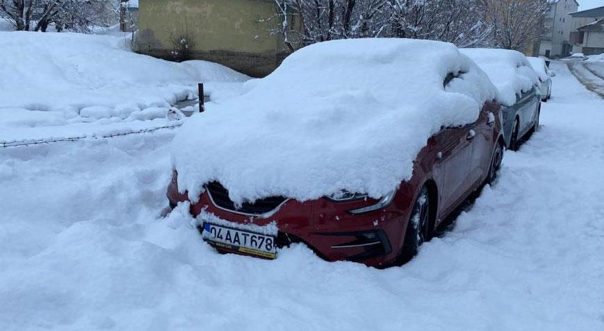 Kar nedeniyle 15 köy yolu ulaşıma kapandı
