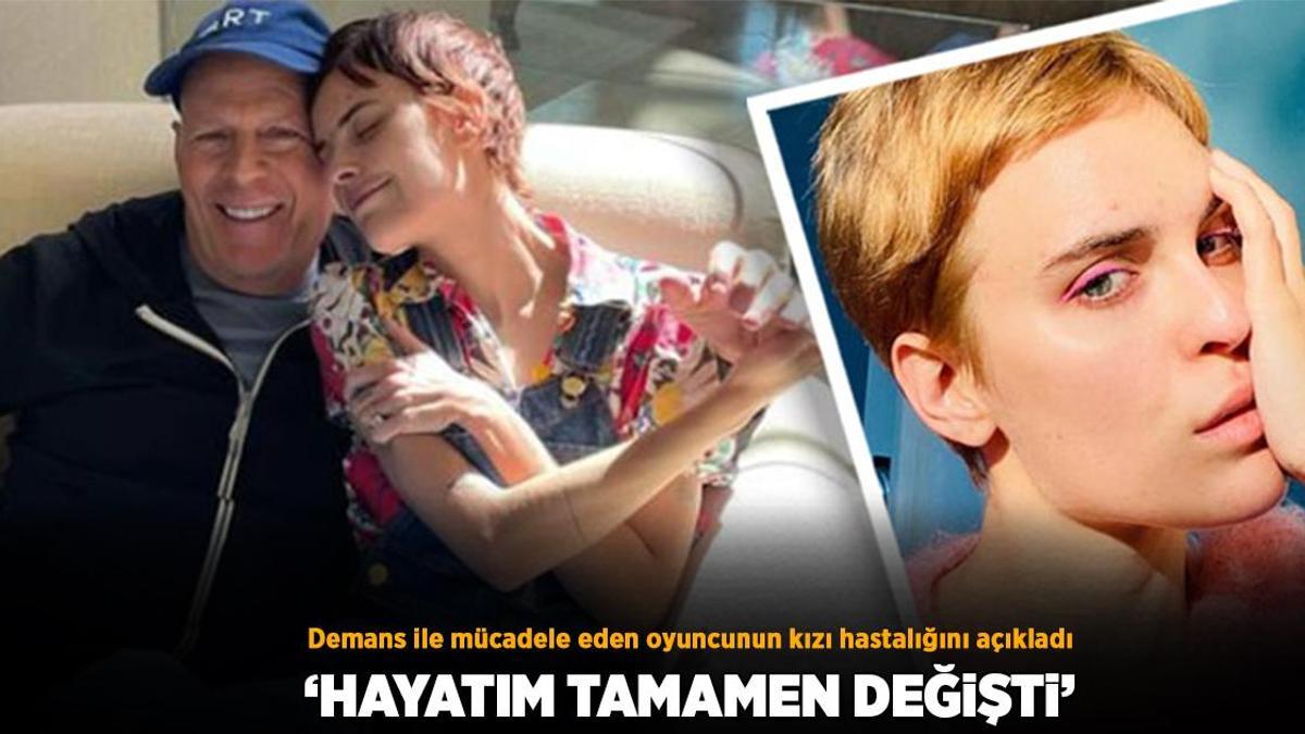 Bruce Willis’in kızı Tallulah Willis’e otizm teşhisi konuldu!