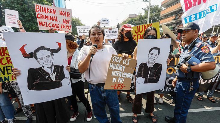 Filipinler’de Blinken’a soğuk duş! ‘Savaş suçlusu hoş gelmedin’
