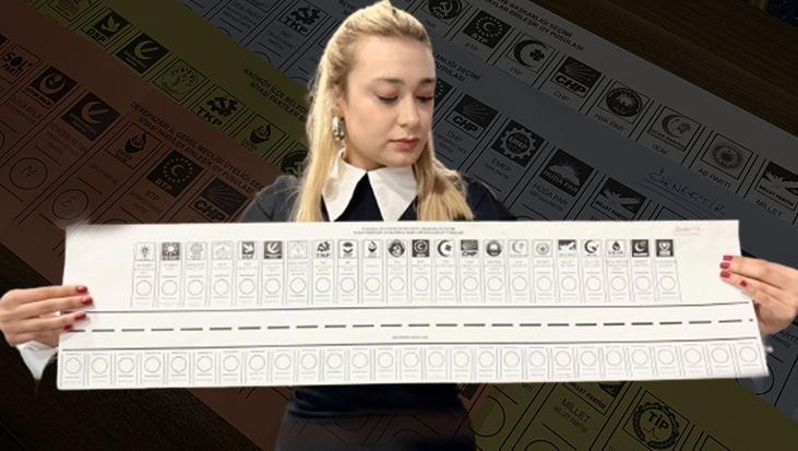 İşte 31 Mart seçimleri oy pusulası! 4 renk var… İstanbul detayı