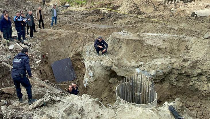 Son dakika! Hızlı Tren Hattı çalışmaları sırasında göçük: 2 işçiden acı haber