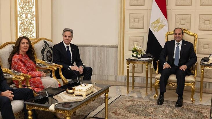 ABD Dışişleri Bakanı Blinken Sisi ile temaslarda bulundu