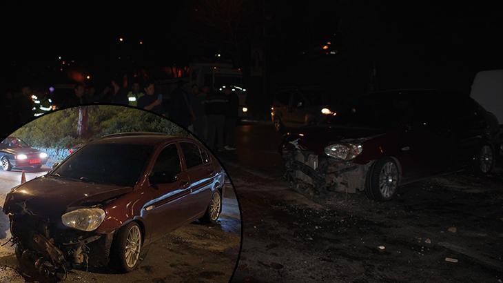 Buca’da iki otomobil çarpıştı: 3 yaralı