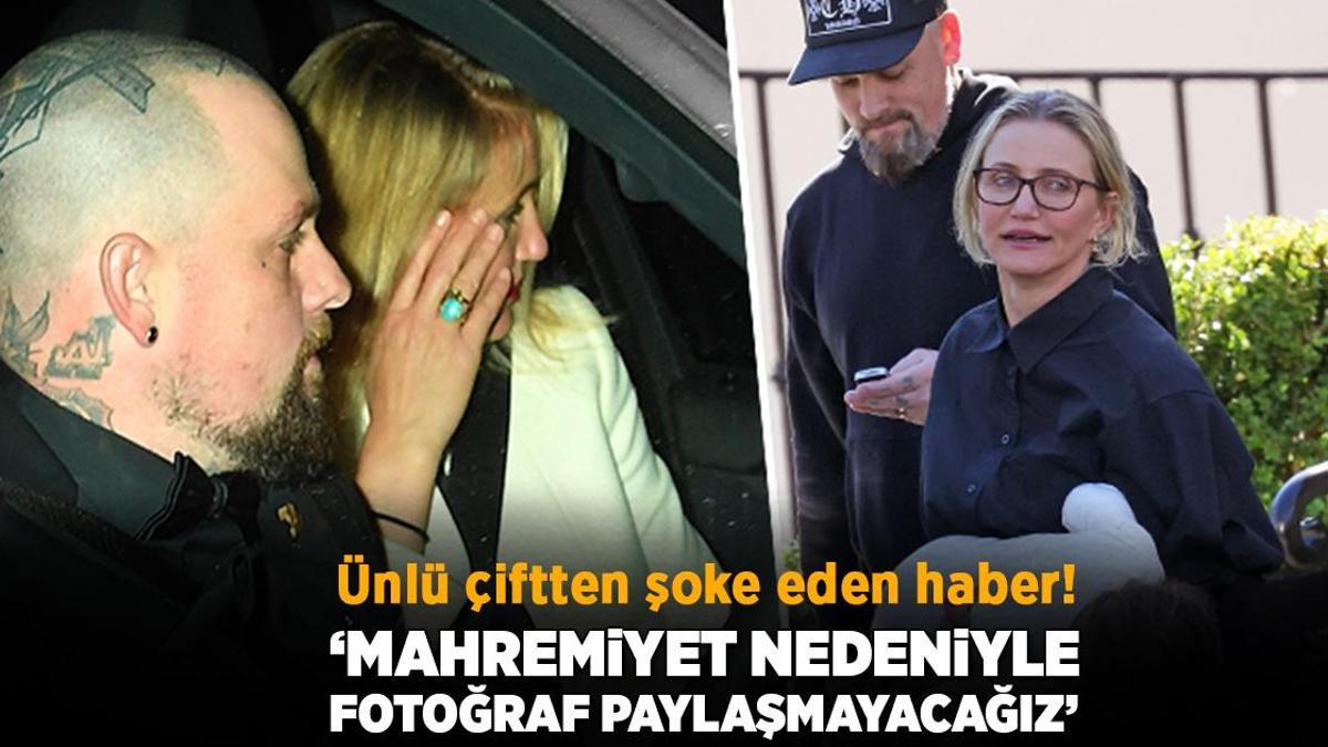 Ünlü çiftten müjdeli haber! ‘Mahremiyet nedeniyle fotoğraf paylaşmayacağız’