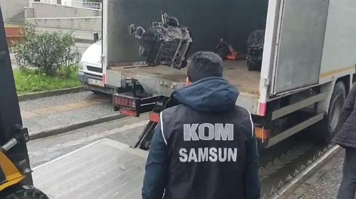 Yurt dışından lüks otomobil motoru getirip satan şüpheliye operasyon!