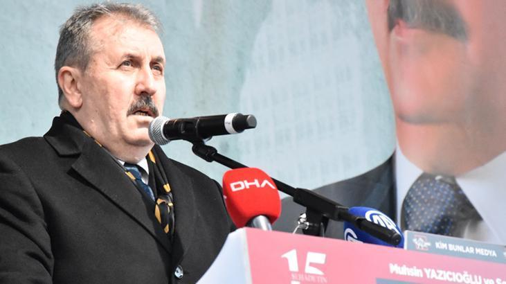 Mustafa Destici: BBP’nin gül ve hilali Türkiye semalarında dalgalanacaktır