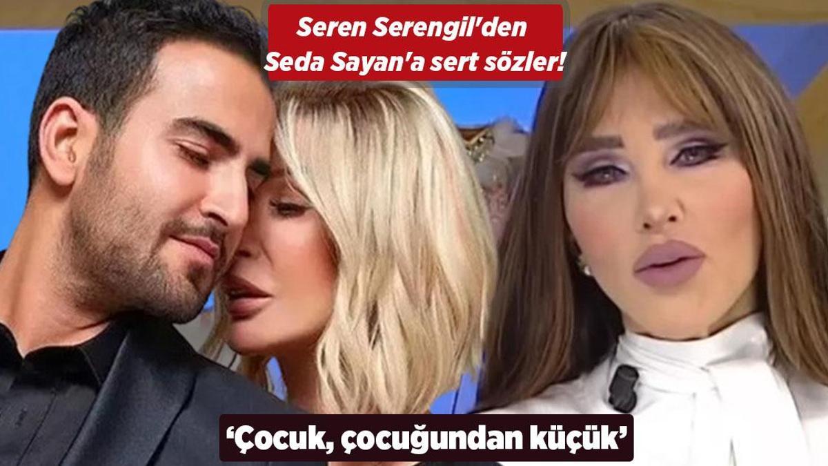 Seren Serengil’den Seda Sayan’a sert sözler! Çocuğu üzerinden örnek verdi ortalık karıştı