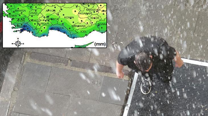 Yağış rekoru kırıldı! İşte zirvede yer alan ilçe…