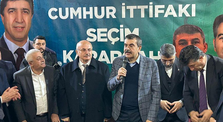 Bakan Yusuf Tekin: 31 Mart’ta, ilk yarısını oynadığımız maçın ikinci yarısı