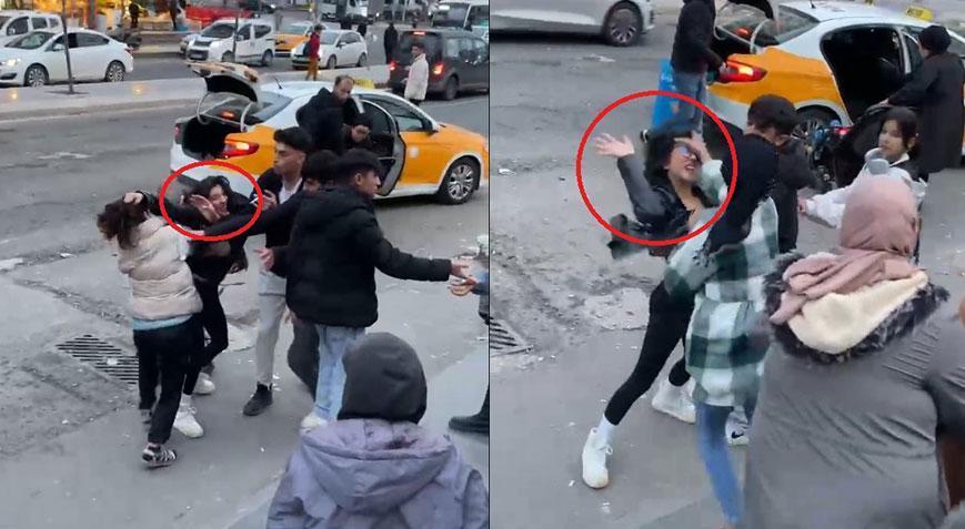 Kağıt mendil almayı reddeden genç kıza dehşeti yaşattılar