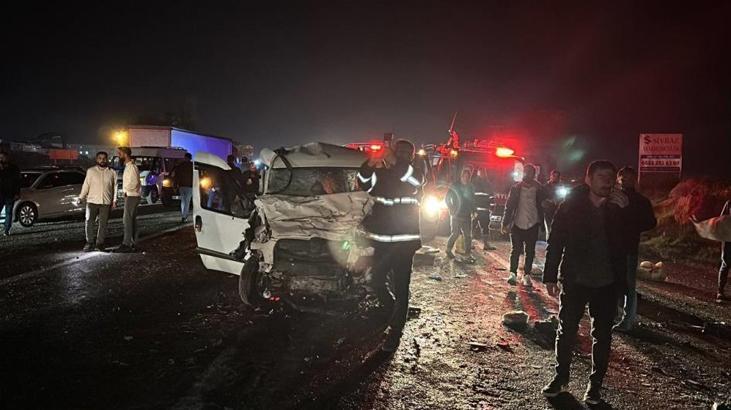 Şanlıurfa’da feci kaza! Zincirleme kazada ölü ve yaralılar var