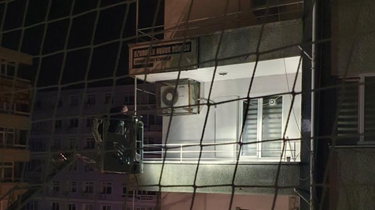 Ankara’da 7 katlı binadaki yangın kısa süreli paniğe neden oldu