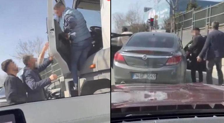 Trafikte yumruklu yol verme kavgaları: Kadınla tartışınca dayak yedi