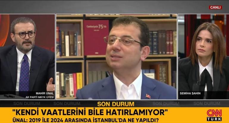 AK Parti'li Ünal'dan İmamoğlu'na 'vaat' tepkisi: Kendi vaatlerini bile hatırlamıyor