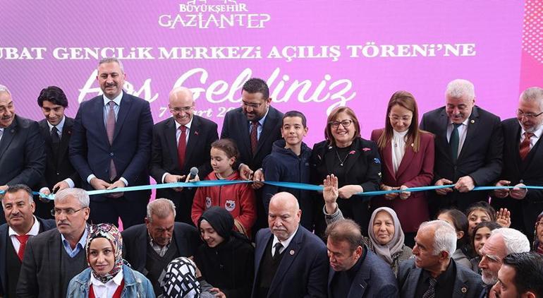 6 Şubat Gençlik Merkezi Bakan Şimşek’in katılımıyla açıldı