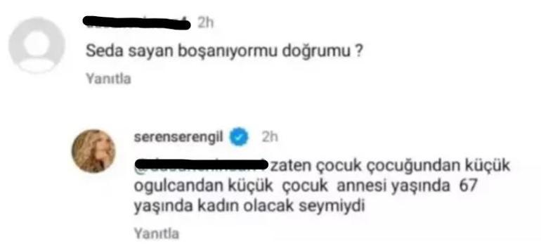 Seren Serengil'den Seda Sayan'a sert sözler! Çocuğu üzerinden örnek verdi ortalık karıştı