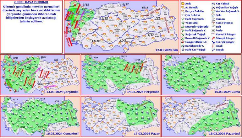 Son dakika… Meteoroloji 6 kenti saat verip uyardı! Sağanak ve kar geliyor