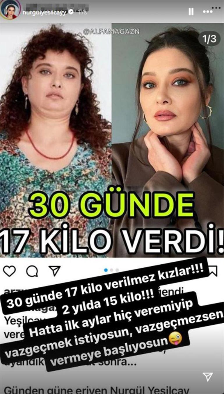 Nurgül Yeşilçay nasıl zayıfladı? '30 günde 17 kilo' iddiasına cevap!