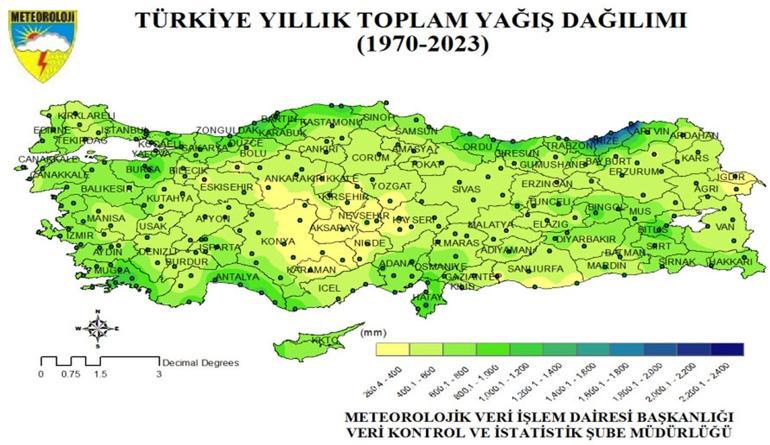 Yağış rekoru kırıldı! İşte zirvede yer alan ilçe...