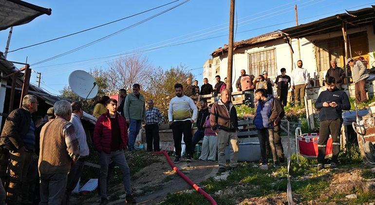 Evinin yanışını çaresizlikle izledi: Tırnaklarımla kazıya kazıya yaptım