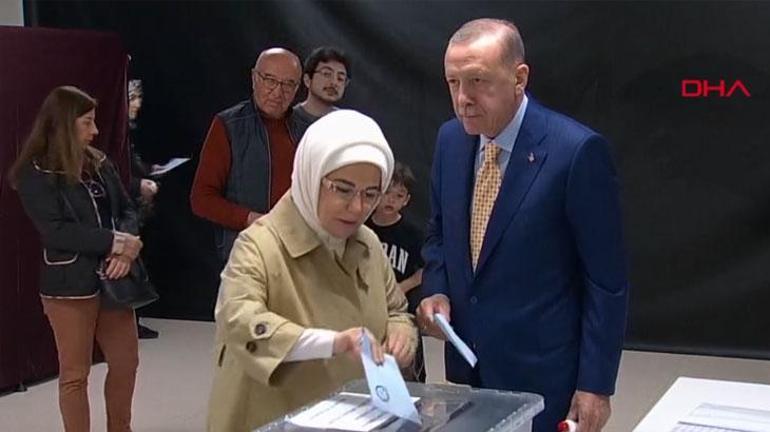 Cumhurbaşkanı Erdoğan oyunu kullandı