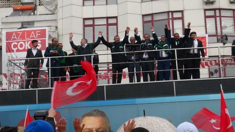 CHP lideri Özel, Kilis'te konuştu