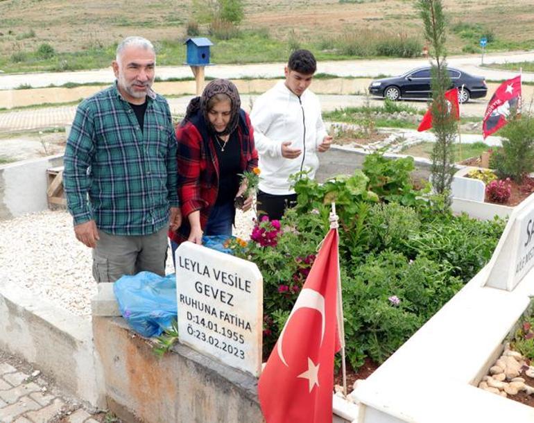 6 Şubat depreminde dili tutuldu, 20 Şubat depreminde kalp kirizinden öldü