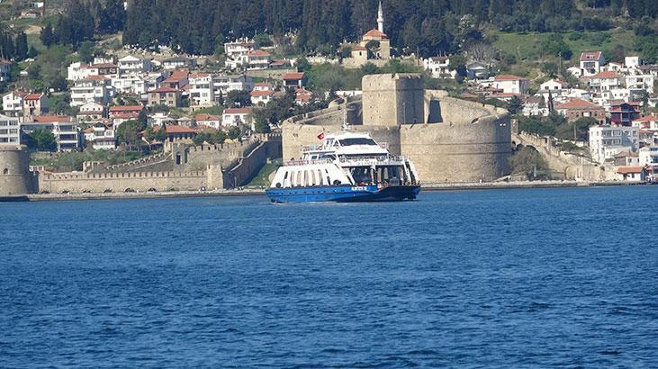 Çanakkale'de bu kez feribot kuyruğu oluşmadı
