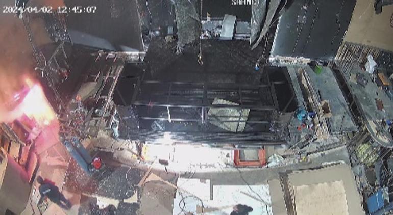 Bakan Yerlikaya paylaştı! Yangının çıkış görüntüsü ortaya çıktı