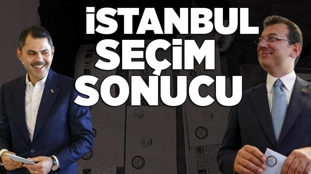 SON DAKİKA: İstanbul seçim sonuçları! Murat Kurum mu, Ekrem İmamoğlu mu? İşte seçim sonuçları
