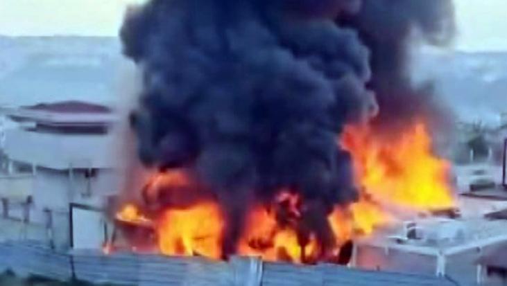 İstanbul’da korkutan yangın